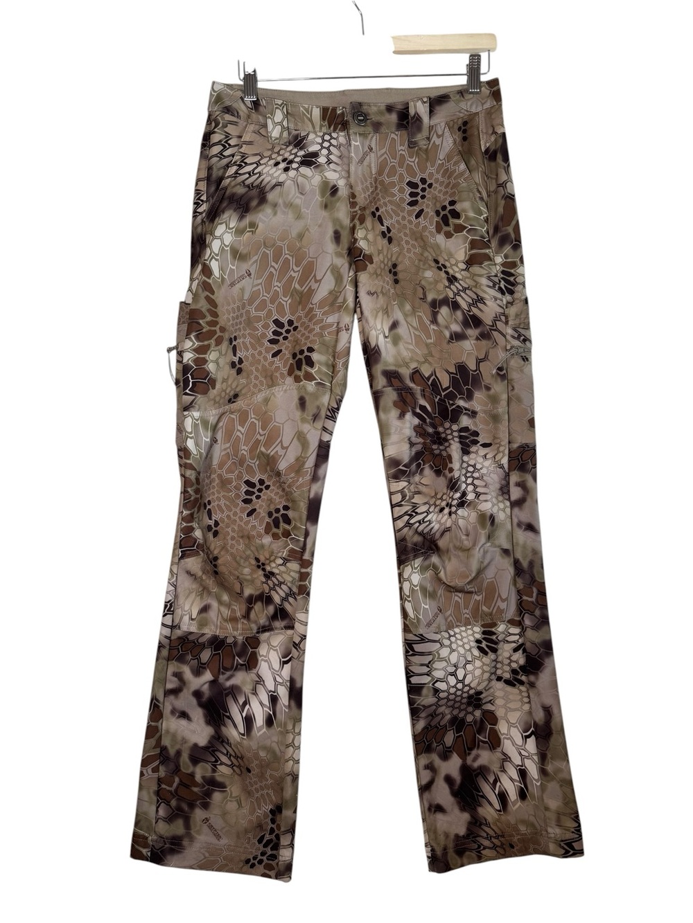 Kryptek Valhalla Pants Camo Cargo Green Brown Tactical Outdoor Women's Size 2